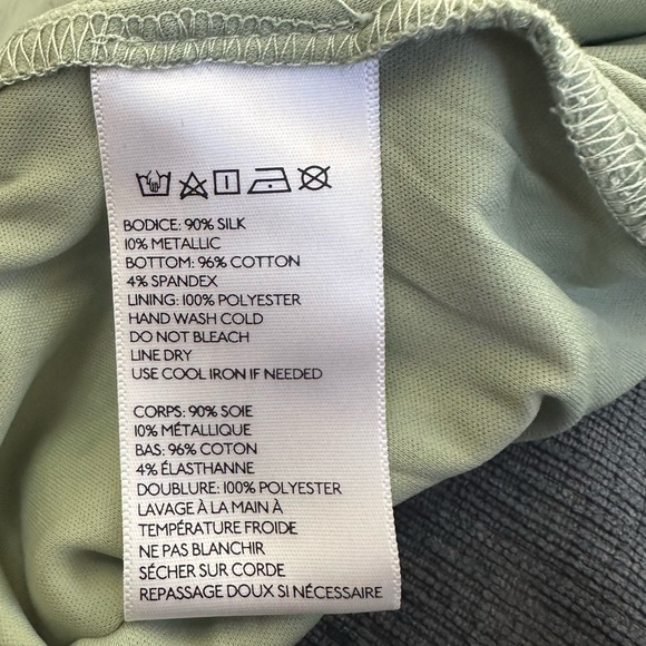 UO Sparkle and Fade Mint Green Sparkly Halter Body Suit in Women’s Medium - Picture 5 of 9